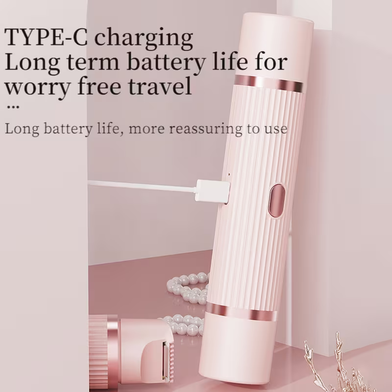 Women’s Electric Razor – 2-In-1 Body & Facial Hair Trimmer