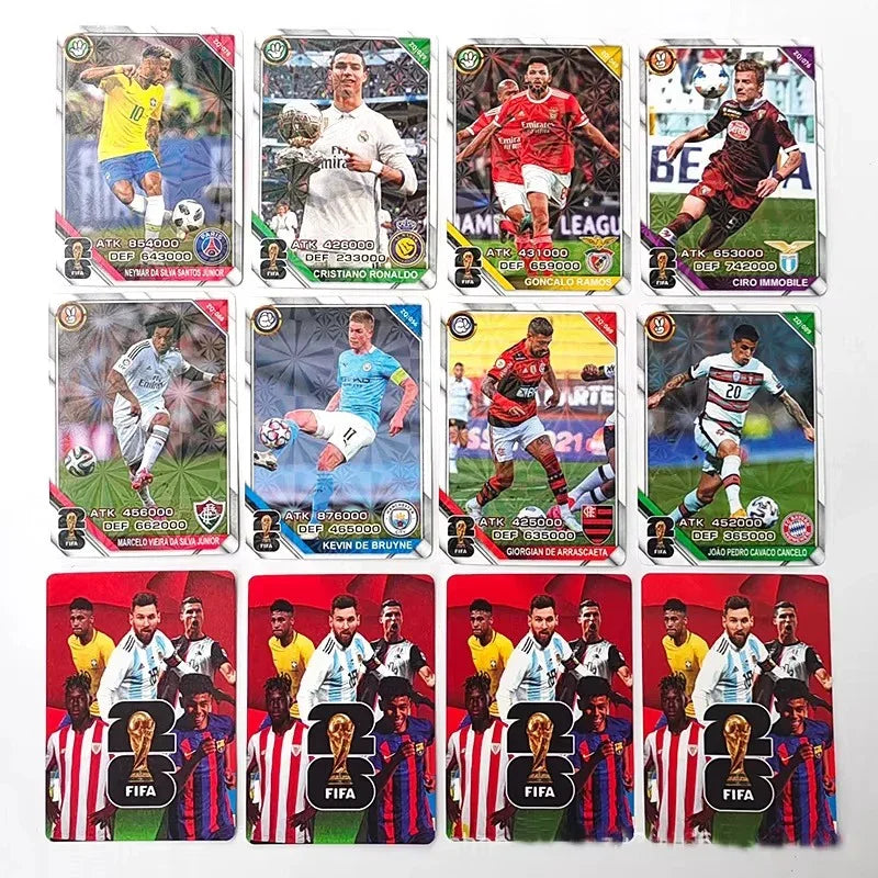 Collection de cartes de jeu Box Soccer Football Star 2025
